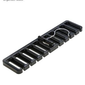 Belt Hanger/Tie Holder with 360° Swivel Hook 10-Layer Rack for Space Saving.